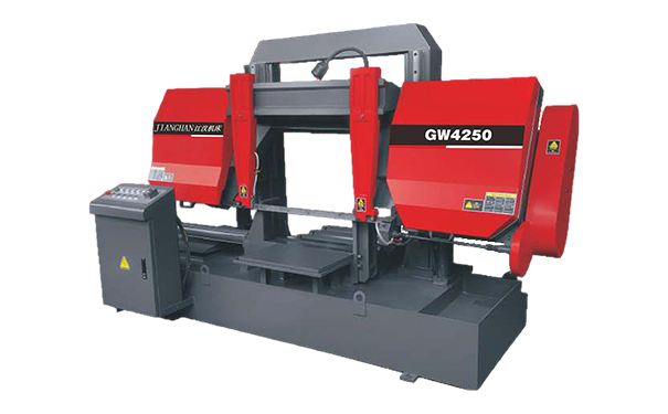 浮梁GW4250双柱龙门卧式带锯床