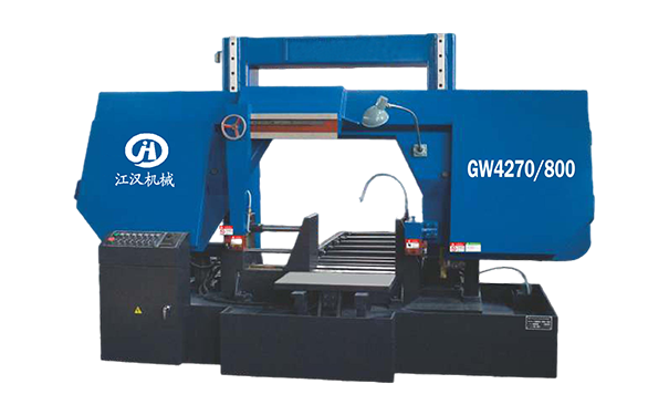浮梁GW4270/800双柱龙门卧式带锯床